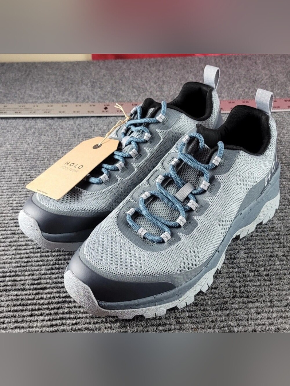Mens Size 11 Holo Troy Low Gray Hiking Shoes Outdoors New Without Box